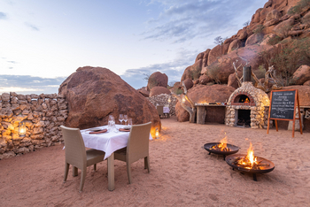 Onduli Ridge: Dining al fresco