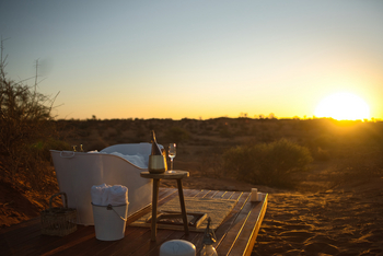 Reverie Kalahari Pod: Gästebad