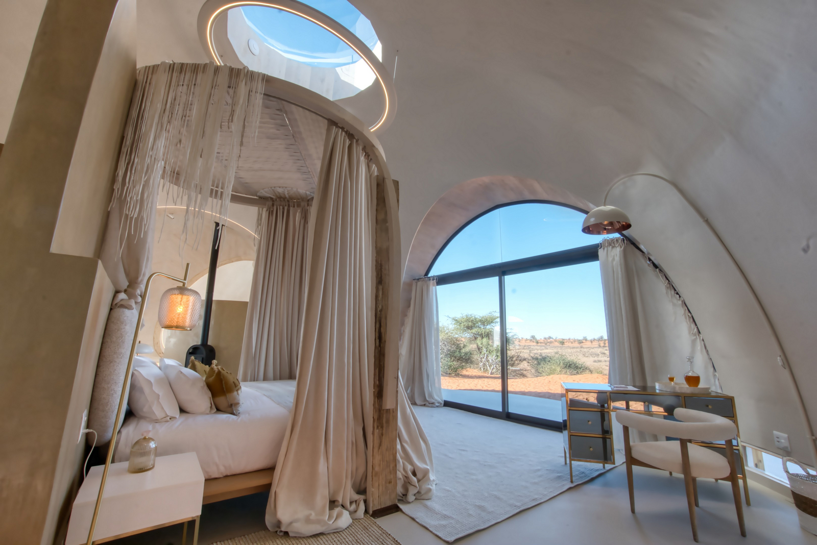 Reverie Kalahari Pod Reverie Kalahari Pod: Schlafzimmer