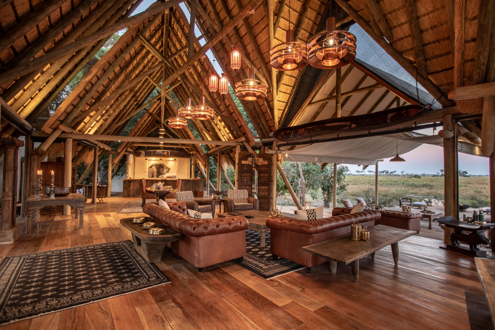 Selinda Camp Selinda Camp: Lounge