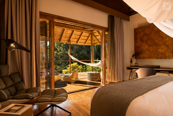 Zuri Zanzibar: Blick aus dem Bungalow