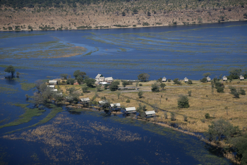 Chobe River Camp: Luftbild