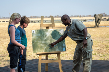 Davison's Camp: Guide Landkarte