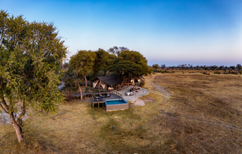 Gomoti Private Camp Gomoti Private Camp: Luftbild