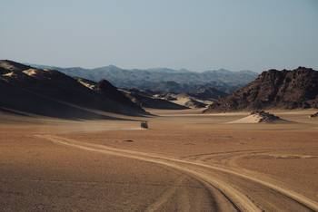 Hoanib Valley Camp Hoanib Valley Camp: Transport zur Shipwreck Lodge