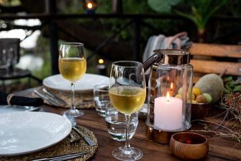 Ichingo Chobe River Lodge: Küche