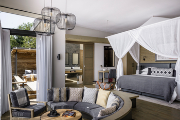 Sanctuary Olonana Sanctuary Olonana: Schlaf- und Wohnbereich