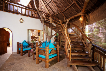 Waterlovers Beach Resort Waterlovers Beach Resort: Treppe zur zweiten Etage