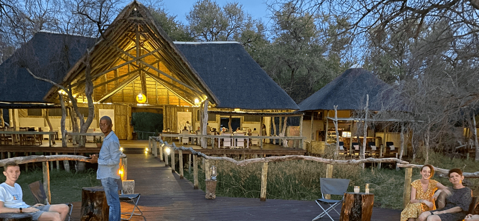 Gomoti River Lodge Gomoti River Lodge: Hauptgebäude