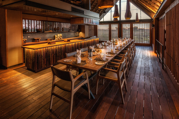 Chitabe Camp: Speisesaal