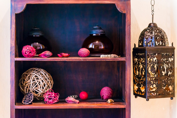 David Livingstone Safari Lodge: Deko im Spa