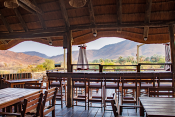 Epupa Falls Lodge: Der Speisesaal