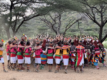 Koros Camp: Samburu-Männer