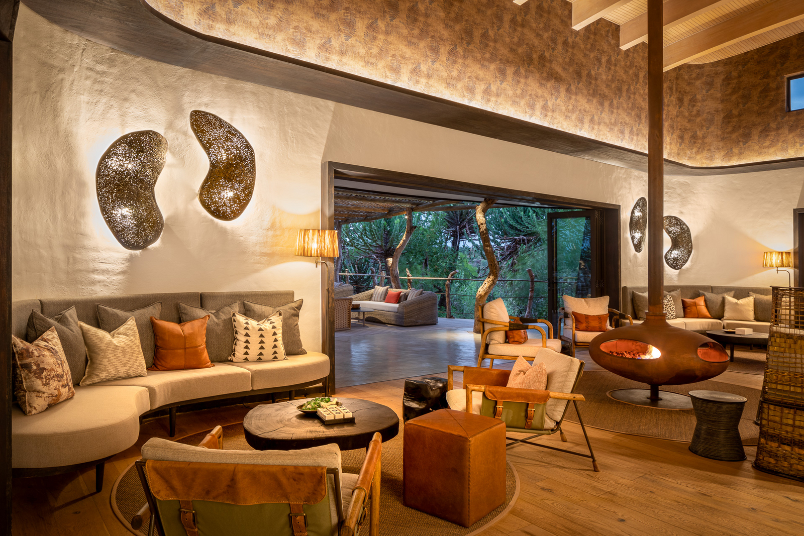 Mashatu Euphorbia Villas Mashatu Euphorbia Villas: Lounge