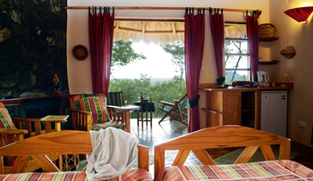 Musangano Lodge: Chalet Mutepe Schlafzimmer