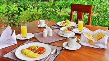 Primate Lodge: Frühstück