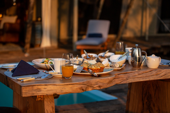 Tembo Plains Camp: Küche