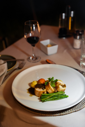 Chicari Camp: Hauptgericht