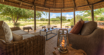 Dinaka Lodge: Laterne