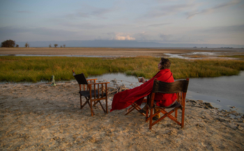 Ombako Fly Camp: Regiesessel