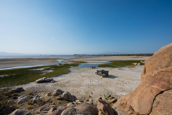 Ombako Fly Camp: Weite Landschaft