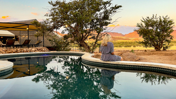 Twyfelfontein Adventure Camp: Am Pool