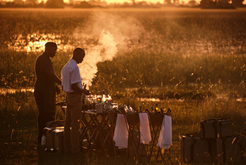 Xigera Safari Lodge Xigera Safari Lodge: Sundowner