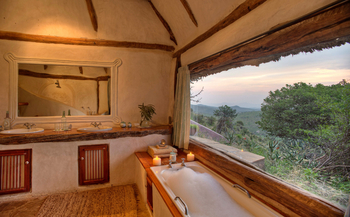 Borana Lodge Borana Lodge: Badezimmer mit Badewanne Room 2