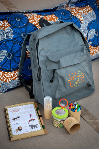 andBeyond Grumeti Serengeti River Lodge: Kinderrucksack