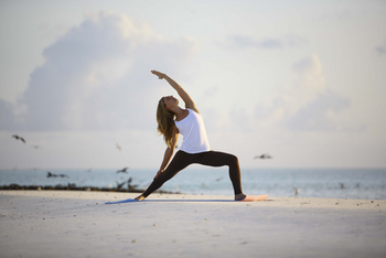 andBeyond Mnemba Island Lodge: Yoga