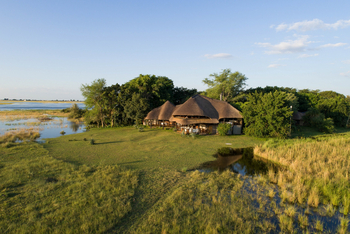 Chobe Savanna Lodge: Luftbild