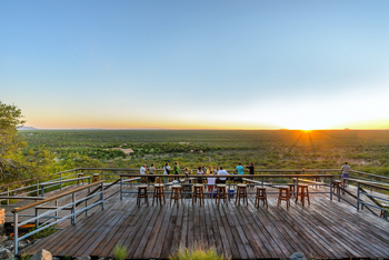 Damara Mopane Lodge: Sundowner