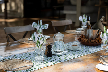 Ingwe Pan Camp: Essen und Trinken