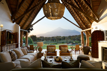 Laba Mama Simba: Lounge mit freiem Blick in die Natur