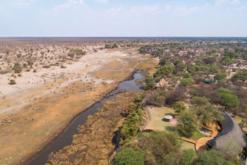 Leroo La Tau Lodge: Luftbild