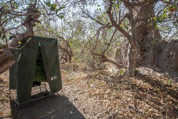 Moremi Crossing: Toilettenverschlag