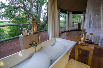 Nambwa Tented Lodge: Schuambad