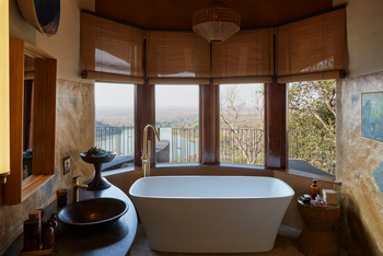 Singita Malilangwe House: Bad