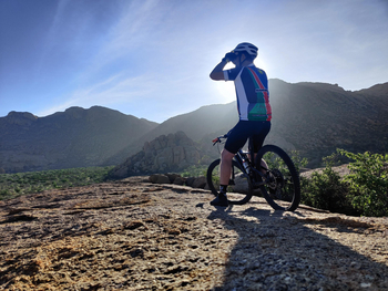 Ai Aiba Lodge Ai Aiba Lodge: Radfahrer