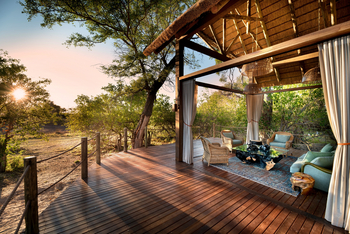 Atzaro Okavango Camp: Spa Lounge