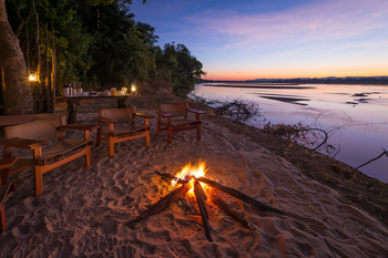 Bilimungwe Bushcamp: Lagerfeuer