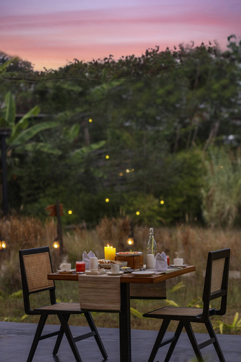 Bori Safari Lodge: Privates Dinner