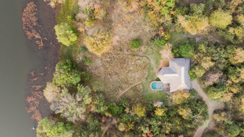 Chundukwa River Lodge: Chundu Luftbild