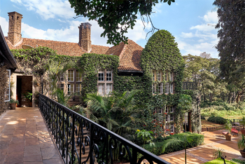 Giraffe Manor: Efeu-bewachsenes Gemäuer