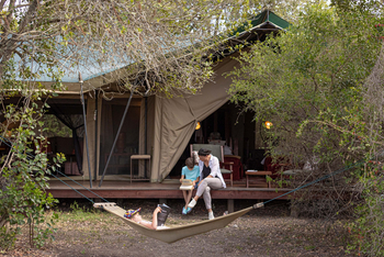 Kicheche Laikipia Camp: Familiensuite Hängematte