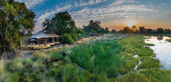 North Island Okavango Camp North Island Okavango Camp: Suite am Lagundenufer