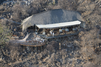 Ongava Lodge: Schrägsicht