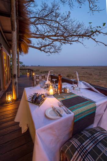Shumba Camp Shumba Camp: Private Dining