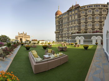 Taj Mahal Palace: Garten