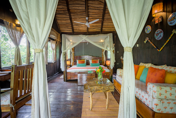 Treehouse Hideaway: Blick ins Zimmer